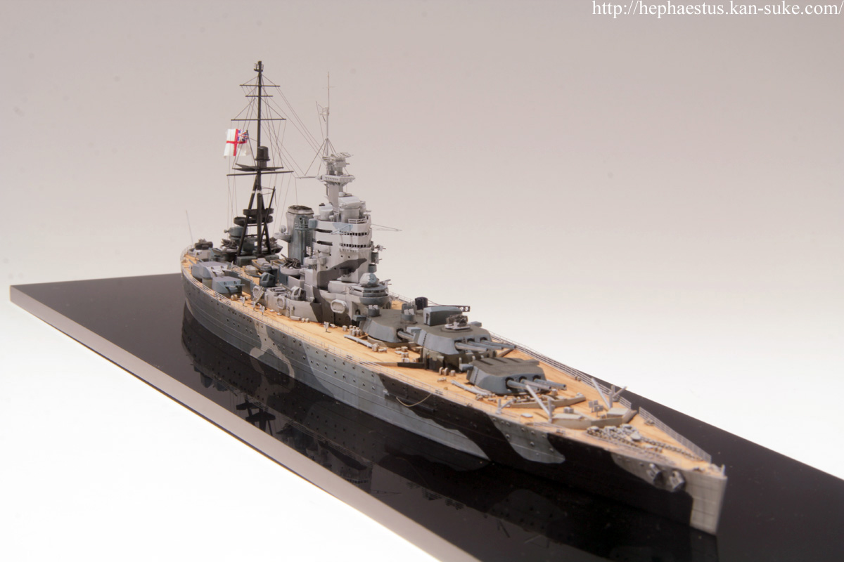 タミヤ１／７００戦艦ネルソン